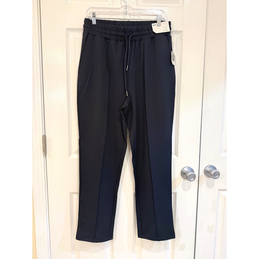 Stylus Ladarius Campbell Lounge Pants‎ Womens Medium Black Drawstring